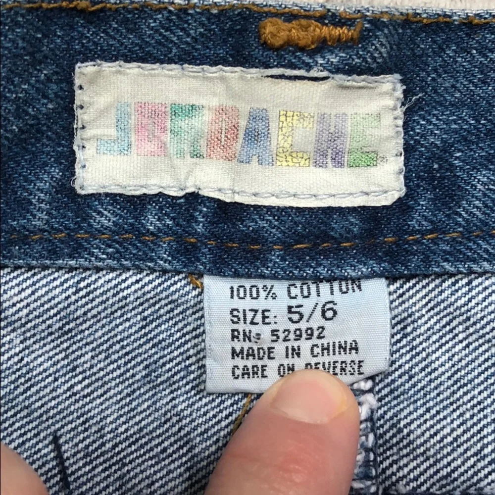Vintage Jordache jean skirt